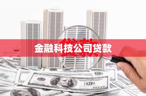 高陵金融科技公司贷款
