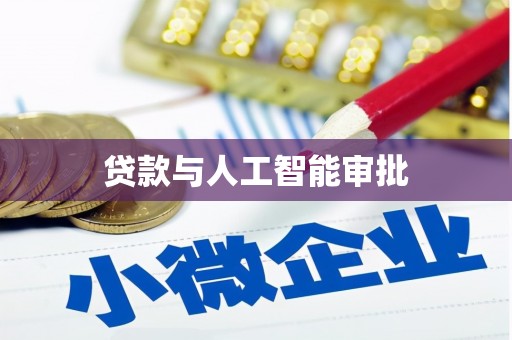 高陵贷款与人工智能审批