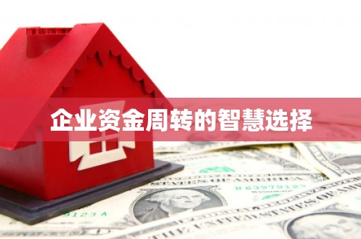 高陵企业资金周转的智慧选择