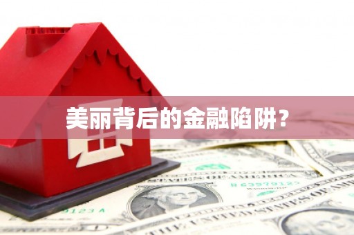 高陵美丽背后的金融陷阱？