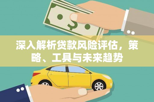 高陵深入解析贷款风险评估，策略、工具与未来趋势