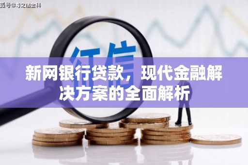 高陵新网银行贷款，现代金融解决方案的全面解析