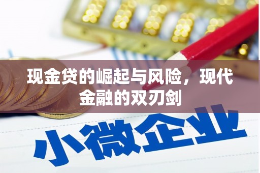 高陵现金贷的崛起与风险，现代金融的双刃剑