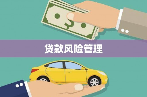 高陵贷款风险管理