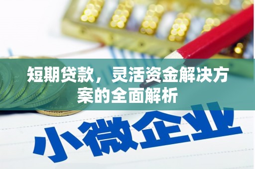 高陵短期贷款，灵活资金解决方案的全面解析