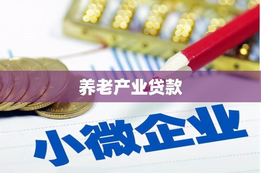 高陵养老产业贷款