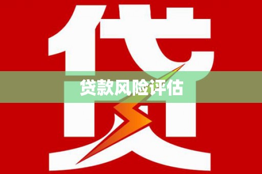 高陵贷款风险评估
