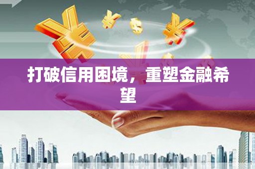 高陵打破信用困境，重塑金融希望