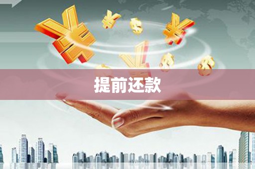 高陵提前还款